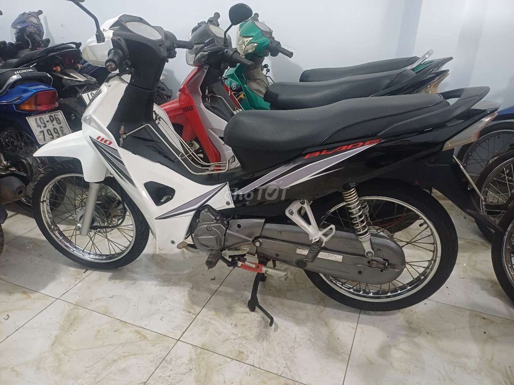 Honda Blade 110 màu Trắng. Mua bán Xe máy tại Huyện Di Linh Lâm Đồng được đăng bởi xe  khánh ngọc và uy vũ hình 3