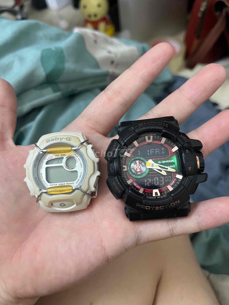 2 mặt đồng hồ casio còn rất đẹp để tủ cạn pin. Mua bán Thiết bị đeo thông minh tại Quận Tân Phú Tp Hồ Chí Minh được đăng bởi Trương Hiệp hình 1