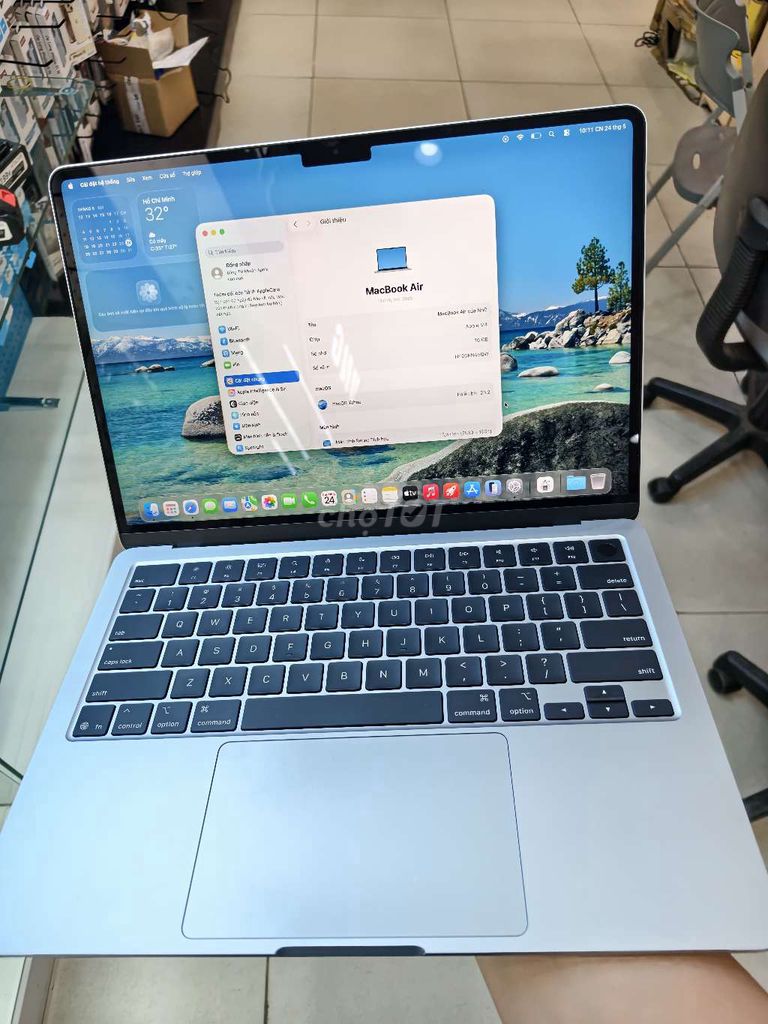 Apple Macbook Air M4 16GB/256GB Xanh. Mua bán Laptop tại Huyện Gia Lâm Hà Nội được đăng bởi Đức Hiếu hình 1