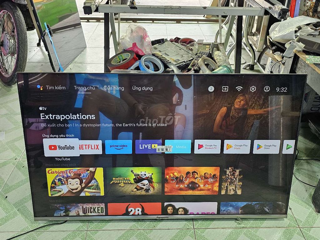 Android Panasonic 4K UHD - 43 inch. Giọng Nói. Nét