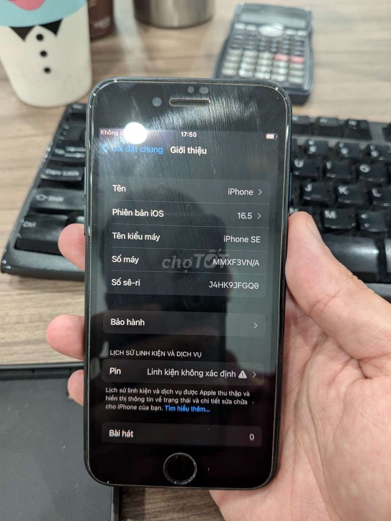 Apple iPhone SE 2022 64GB Đen VNA. Mua bán Điện thoại tại Quận Bắc Từ Liêm Hà Nội được đăng bởi nguyenbacanh hình 1