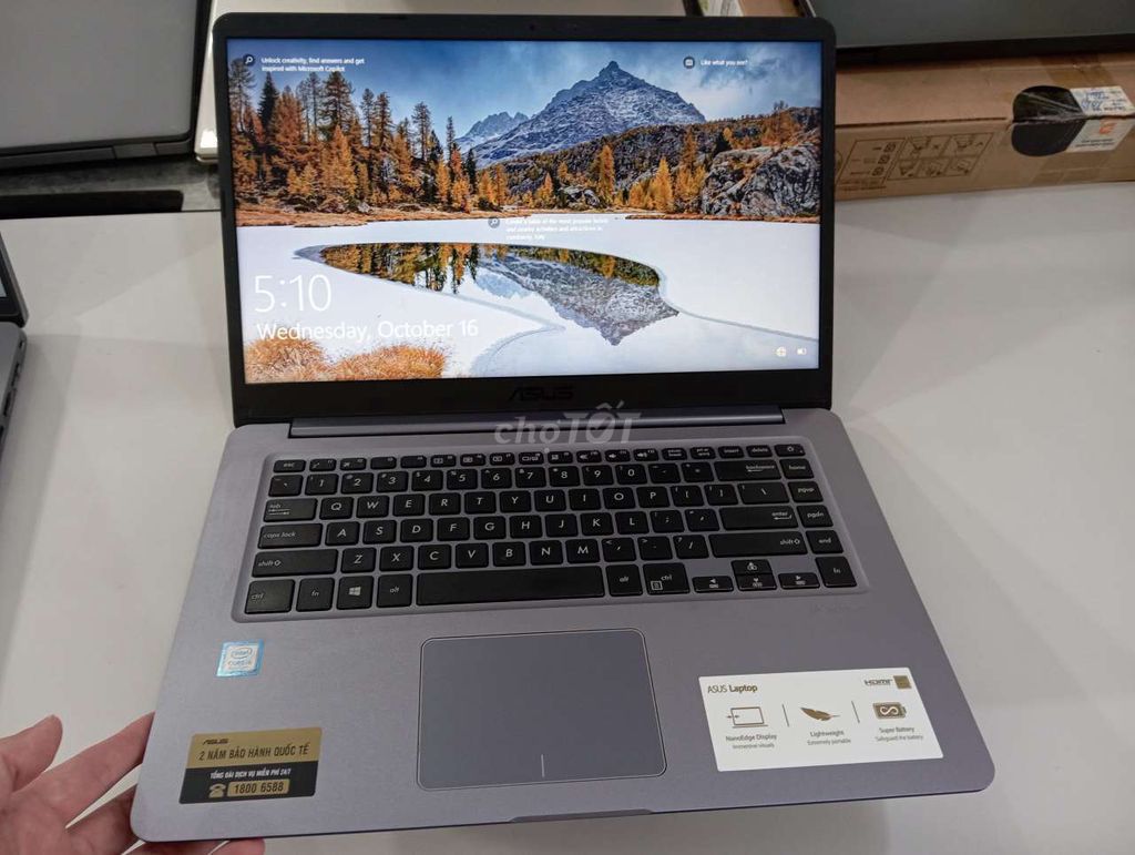 Asus VivoBook X510 i5-8265U 15.6 inch 8GB/256GB. Mua bán Laptop tại Thành phố Thủ Dầu Một Bình Dương được đăng bởi Laptop Hoàng Phát hình 1