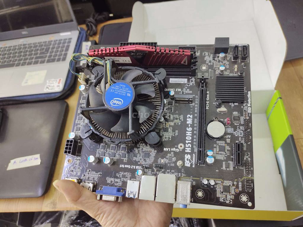 🧨COMBO MAIN H510 CPU I3 10100F RAM 8GN RIN KEMG. Mua bán Linh kiện (RAM, Card...) tại Quận Gò Vấp Tp Hồ Chí Minh được đăng bởi ngọc trang hình 1