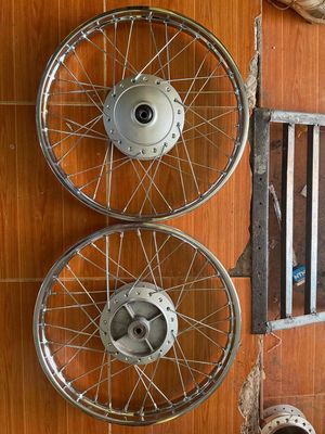 Cặp bánh Wave @ nhỏ zin+phuộc trước+phuộc sau zin