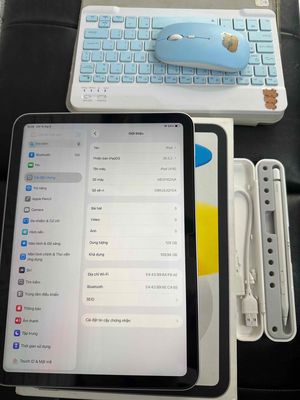 iPad A16 Gen 11 Wifi 128GB Bạc Like New fullbox