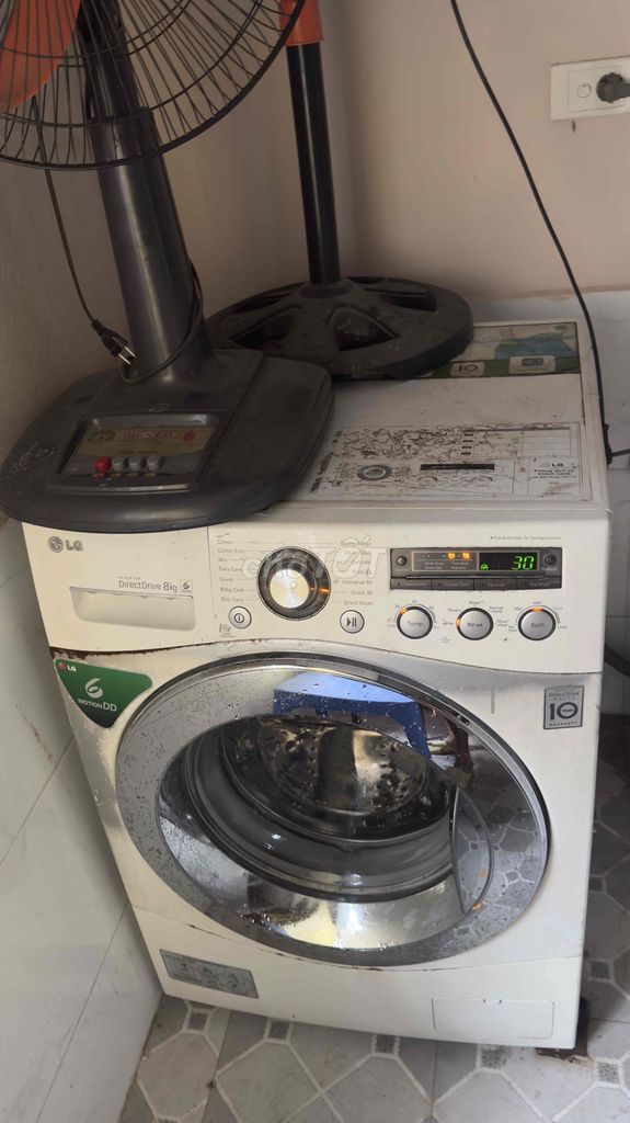 Máy giặt LG 8kg cửa trước. Mua bán Máy giặt tại Quận Đống Đa Hà Nội được đăng bởi Anh le hình 1