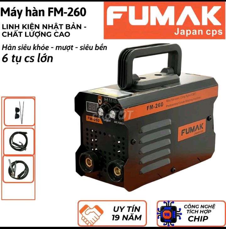 Máy hàn FUMAK FM-260 Đồng Nhật Bản. Mua bán Đồ chuyên dụng, Giống nuôi trồng tại Quận Ninh Kiều Cần Thơ được đăng bởi Phung Nguyen hình 1