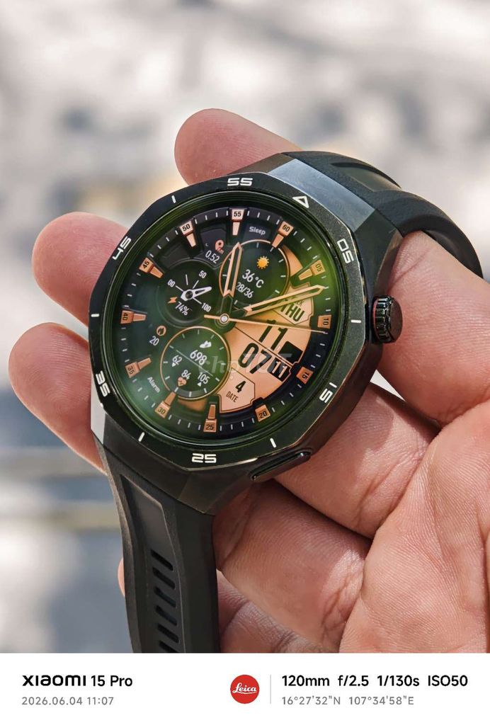 Huawei Watch GT 5 Pro Đen 46mm. Mua bán Thiết bị đeo thông minh tại Thị xã Hương Thủy Thừa Thiên Huế được đăng bởi BT Store hình 1