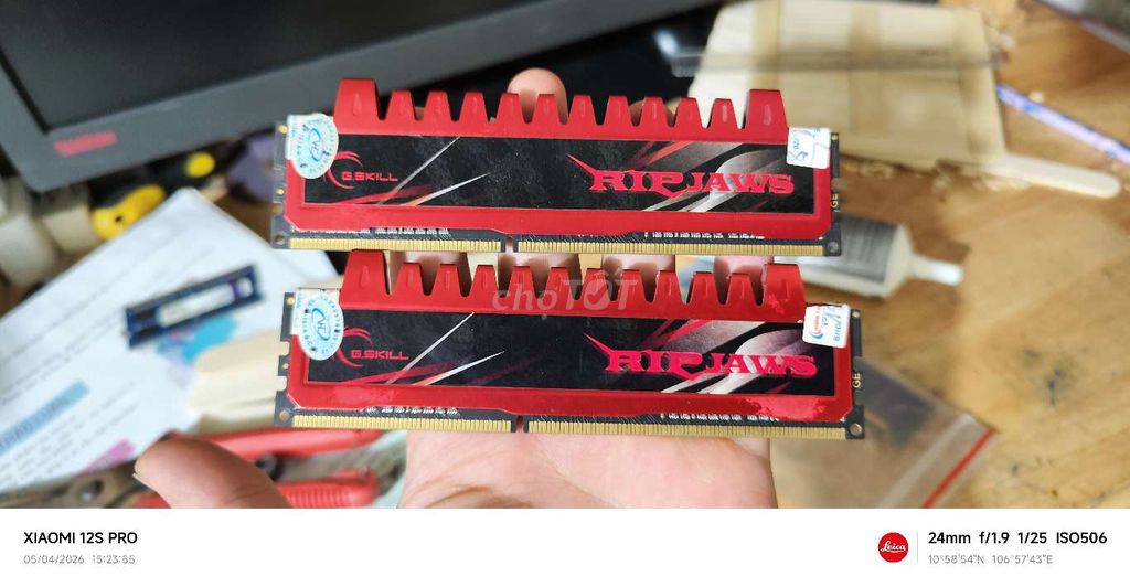 2 thanh ram gskill 200k. Mua bán Linh kiện (RAM, Card...) tại Huyện Trảng Bom Đồng Nai được đăng bởi MagicmaxRS hình 1