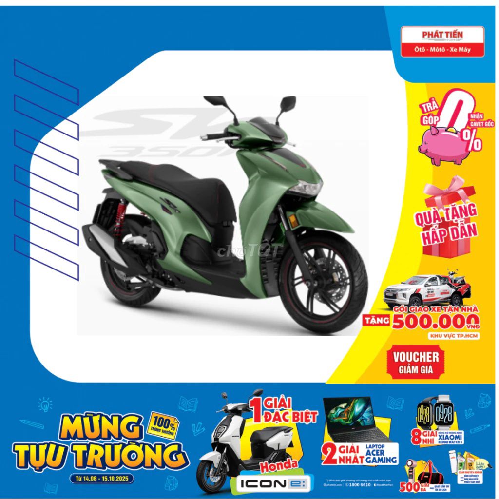Honda SH 350i Thể Thao - Giao xe miễn phí tận nhà. Mua bán Xe máy tại Quận Bình Thạnh Tp Hồ Chí Minh được đăng bởi Head Phát Tiến hình 6