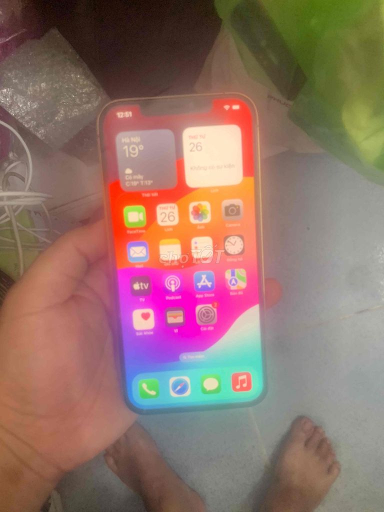 iPhone 12 Pro Max 128GB vàng, giá rẻ