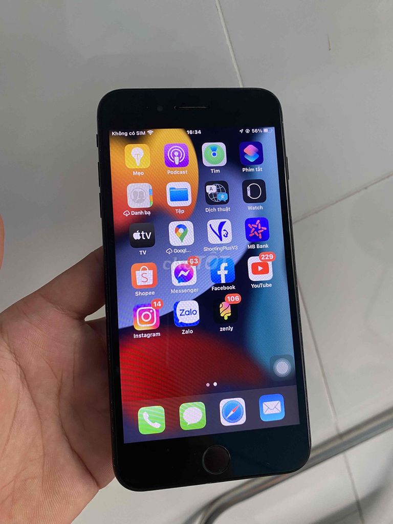 Apple iPhone 7 Plus 32GB Đen bin 100%. Mua bán Điện thoại tại Thị xã Tân Uyên Bình Dương được đăng bởi điện thoại cũ Tân Uyên  hình 1