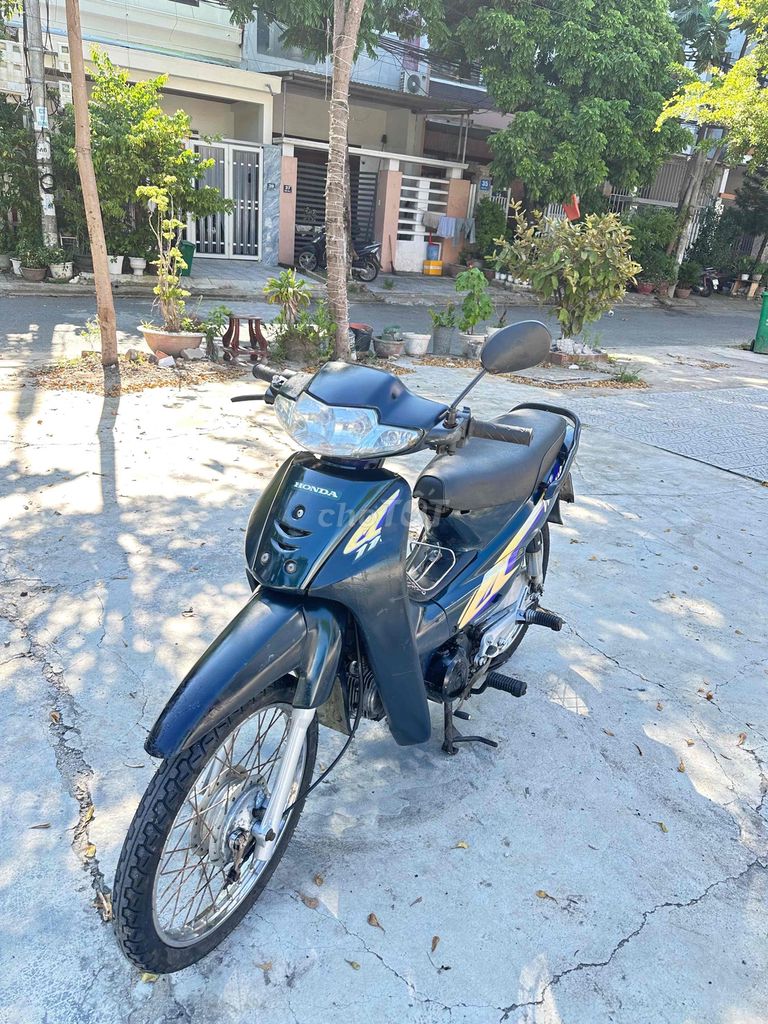 Honda Wave корейского производства сине-черная