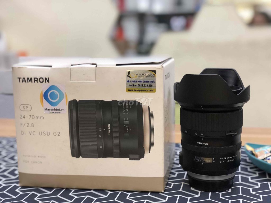 Tamron 24-70 F/2.8 VC G2 for Canon