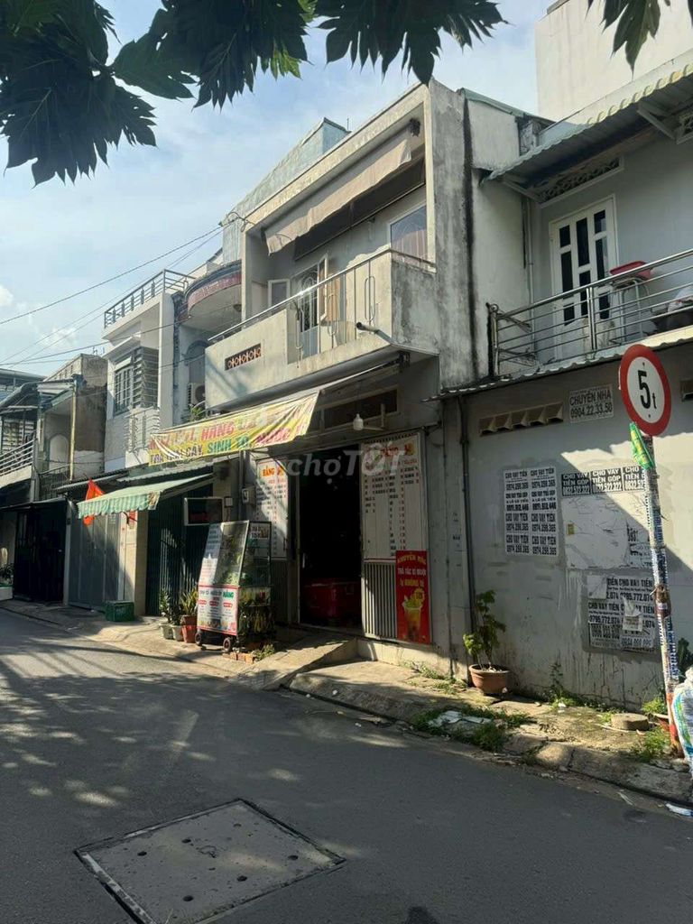 Hot Nhà SHR 4,65m x 7m Mặt Tiền Hà Chương, P.Trung Mỹ Tây, Q.12, 1 Lầu