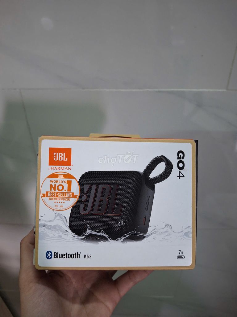 Loa Bluetooth JBL GO4 Đen new full box. Mua bán Tivi, Âm thanh tại Quận Ninh Kiều Cần Thơ được đăng bởi Trí Trần hình 1