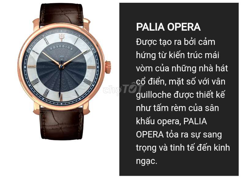 Đồng hồ Posedius Palia Opera