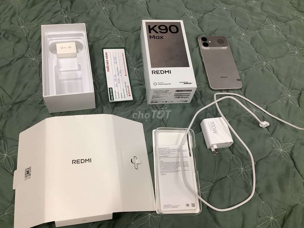 Xiaomi Redmi K90 Max 256GB Bạc. Mua bán Điện thoại tại Quận 5 Tp Hồ Chí Minh được đăng bởi Highnee hình 1