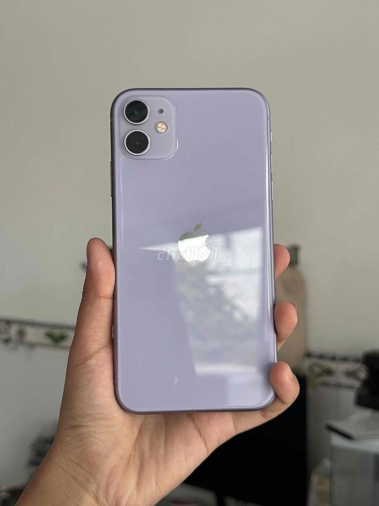 iPhone 11 128GB Tím Đã qua sử dụng. Mua bán Điện thoại tại Thị xã Tân Uyên Bình Dương được đăng bởi Cửa hàng Kim Tuyến hình 1