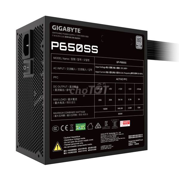 Nguồn máy tính GIGABYTE P650SS. Mua bán Linh kiện (RAM, Card...) tại Huyện Đại Lộc Quảng Nam được đăng bởi Trai Trân hình 1