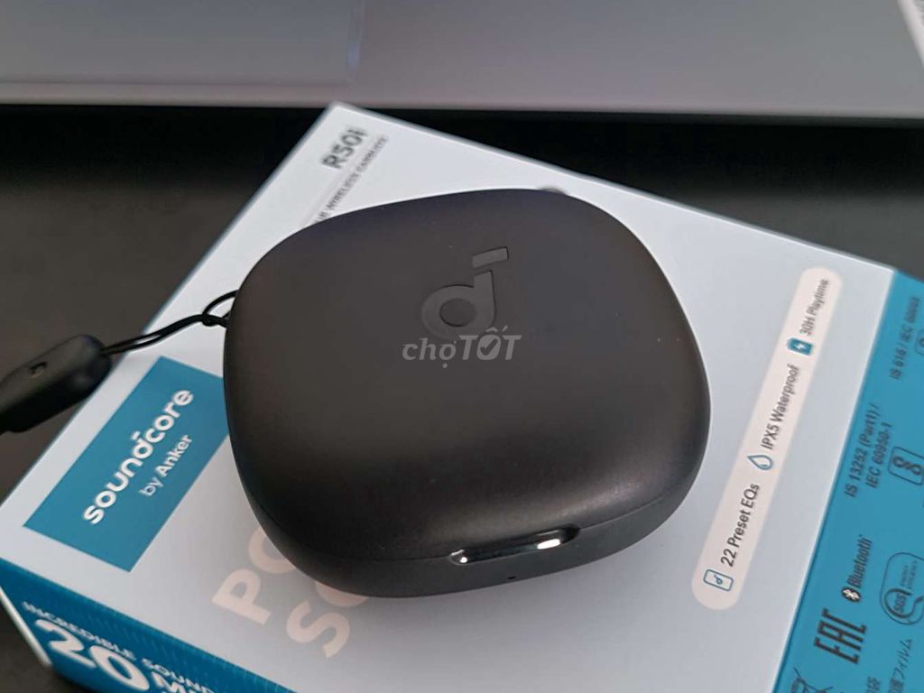 Tai nghe Soundcore R50i Đen. Mua bán Tivi, Âm thanh tại Quận Hà Đông Hà Nội được đăng bởi Nguyễn Minh hình 1