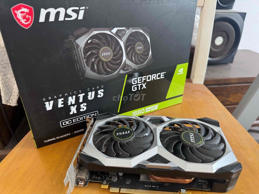Card MSI GTX 1660 Super Ventus XS OC 6GB GDDR6. Mua bán Linh kiện (RAM, Card...) tại Quận Cẩm Lệ Đà Nẵng được đăng bởi Bốn hình 1