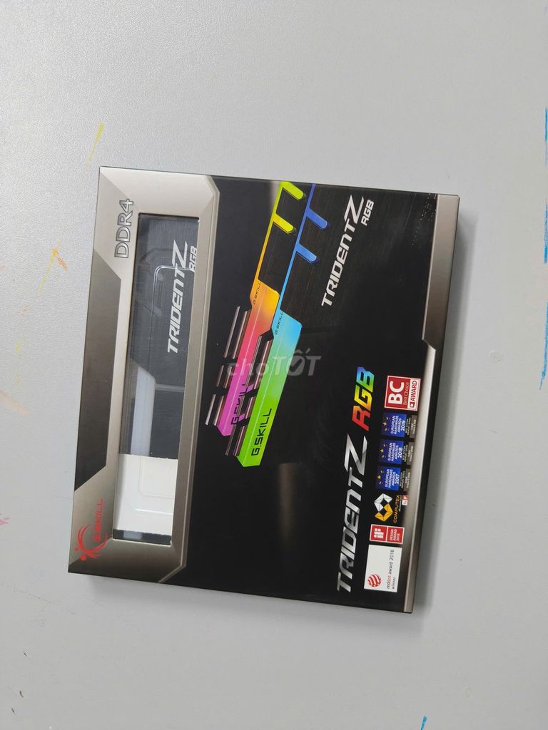 RAM G.SKILL Trident Z RGB 32GB DDR4 Bus 3600 . Mua bán Linh kiện (RAM, Card...) tại Quận Đống Đa Hà Nội được đăng bởi Shop LKMT  hình 1