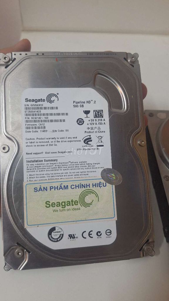 500gb và 250gb bóc máy. Mua bán Linh kiện (RAM, Card...) tại Quận Nam Từ Liêm Hà Nội được đăng bởi Trường Minh Vũ hình 1