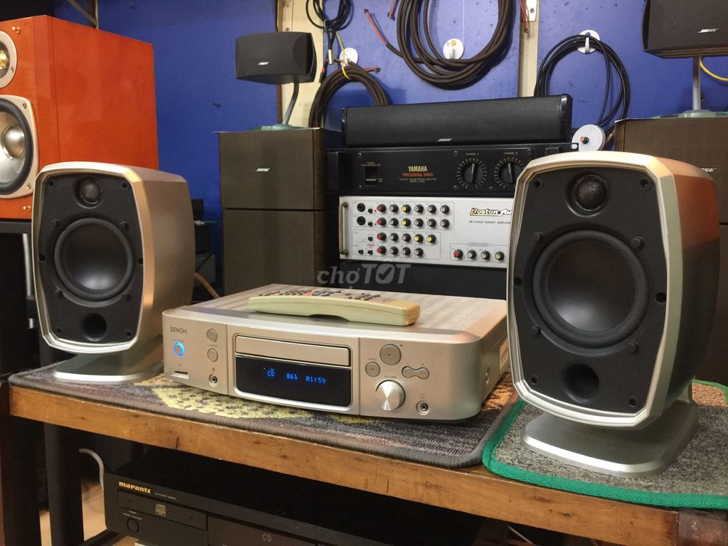 Dàn âm thanh Denon S81 Bạc,gồm amply và loa,remote. Mua bán Tivi, Âm thanh tại Quận 3 Tp Hồ Chí Minh được đăng bởi Ba Vinh hình 1