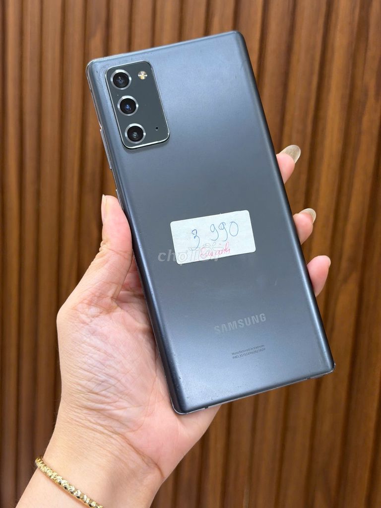 Samsung Note 20 USA 128GB Black Thanh lý . Mua bán Điện thoại tại Quận Gò Vấp Tp Hồ Chí Minh được đăng bởi Võ Tấn Vui  hình 1