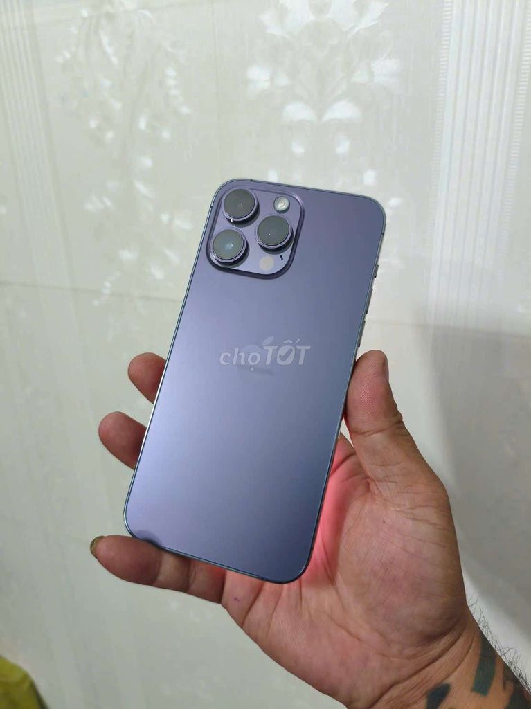 iPhone 14 Pro Max 256GB Tím Pin 100% Màn Zin Sọc. Mua bán Điện thoại tại Thành phố Long Khánh Đồng Nai được đăng bởi Ngân Long Trung hình 1