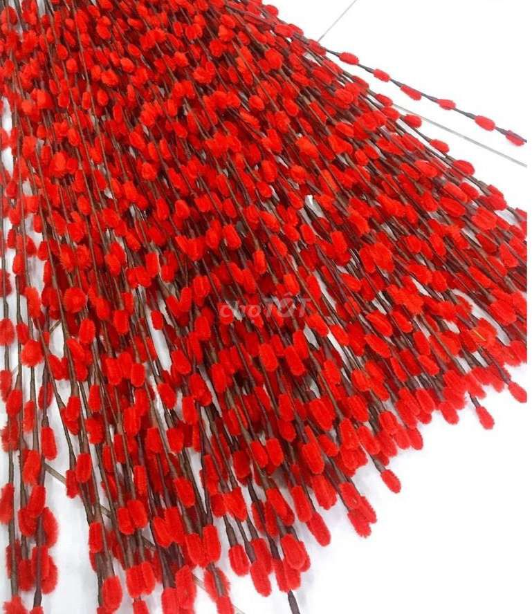 3 cành Hoa trang trí Kẽm nhung Đỏ. Mua bán Cây cảnh, đồ trang trí tại Thành phố Đà Lạt Lâm Đồng được đăng bởi Tiệm bánh Thanh Hà hình 1