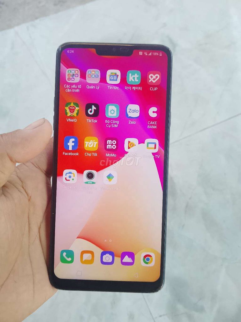 LG Q9 Đen Snapdragon 821. Mua bán Điện thoại tại Thị xã Ngã Năm Sóc Trăng được đăng bởi nam hình 1