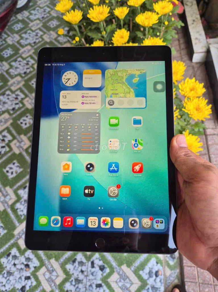 Apple iPad Gen 9 64GB Wifi Xám. Mua bán Máy tính bảng tại Huyện Tri Tôn An Giang được đăng bởi Liên Hệ O393 393 O73 hình 1