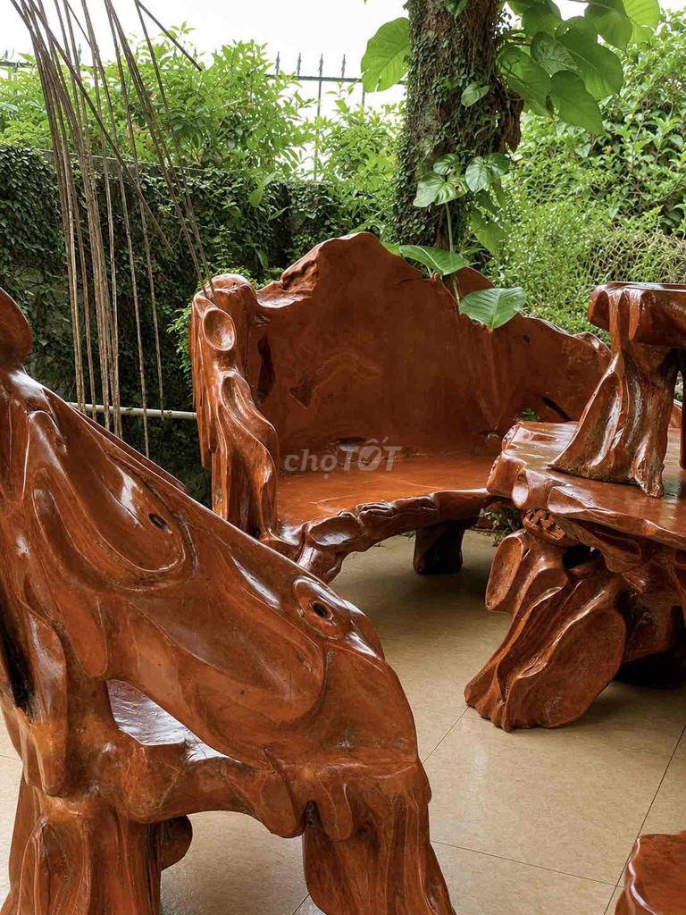 BỘ BÀN GHẾ RỄ CÂY. Mua bán Bàn ghế tại Thành phố Bà Rịa Bà Rịa - Vũng Tàu được đăng bởi Lan Anh hình 1