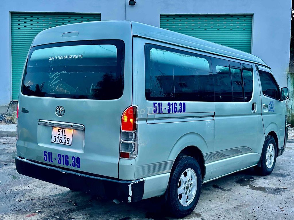 Toyota Hiace 2008 - 123 km. Mua bán Ô tô tại Quận Bình Tân Tp Hồ Chí Minh được đăng bởi Huỳnh tấn pha hình 3