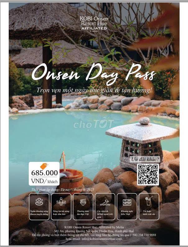 💯𝐊𝐎𝐁𝐈 𝐎𝐧𝐬𝐞𝐧 𝐑𝐞𝐬𝐨𝐫𝐭 𝐇𝐮𝐞 sạc lại năng lượng thôi nào. Mua bán Sở thích khác tại Thị xã Hương Thủy Thừa Thiên Huế được đăng bởi Ha Nguyen hình 1