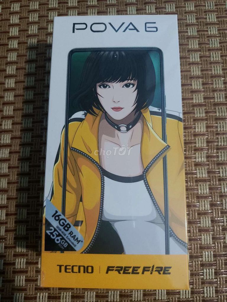 Tecno Pova 6 256GB New Green nguyên seal. Mua bán Điện thoại tại Quận 7 Tp Hồ Chí Minh được đăng bởi Arsenal FC Mobile hình 1