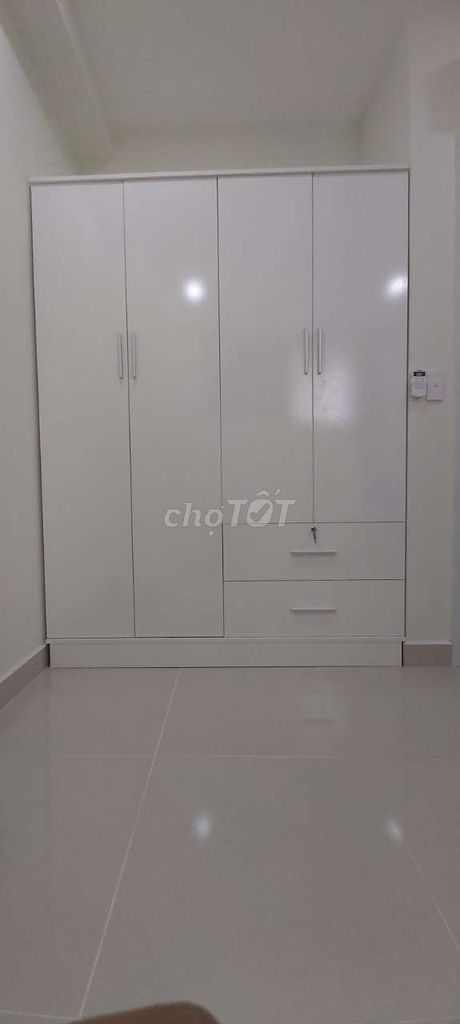 0916623036 - Thi công tủ áo HDF melamine, full phụ kiện