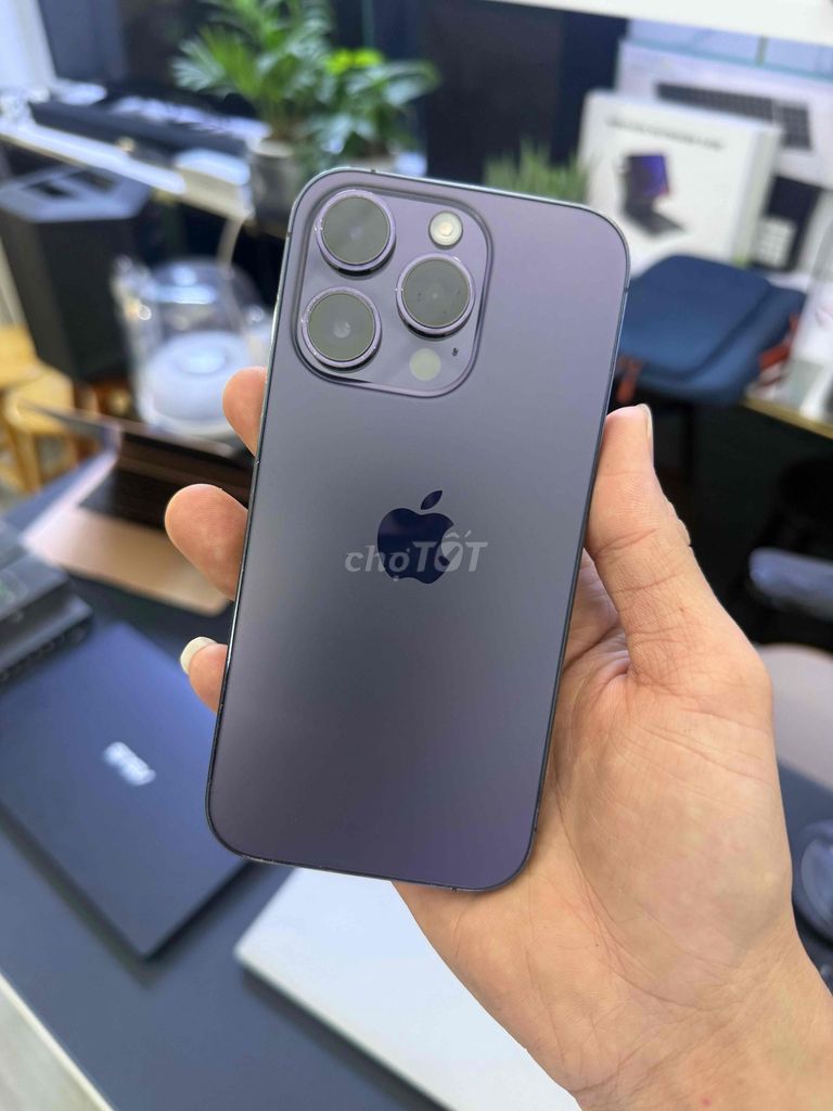 Iphone 14 pro 128gb lla quốc tế Máy tím zin áp ốc. Mua bán Điện thoại tại Thành phố Thủ Dầu Một Bình Dương được đăng bởi Ngọc Tây Tech hình 1