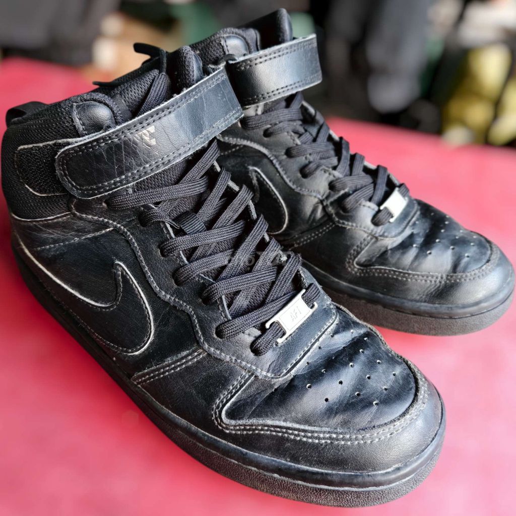 Giày Nike AF1 cổ cao Đen 40.5 Đã qua sử dụng. Mua bán Giày dép tại Thành phố Huế Thừa Thiên Huế được đăng bởi A Bảy hình 1
