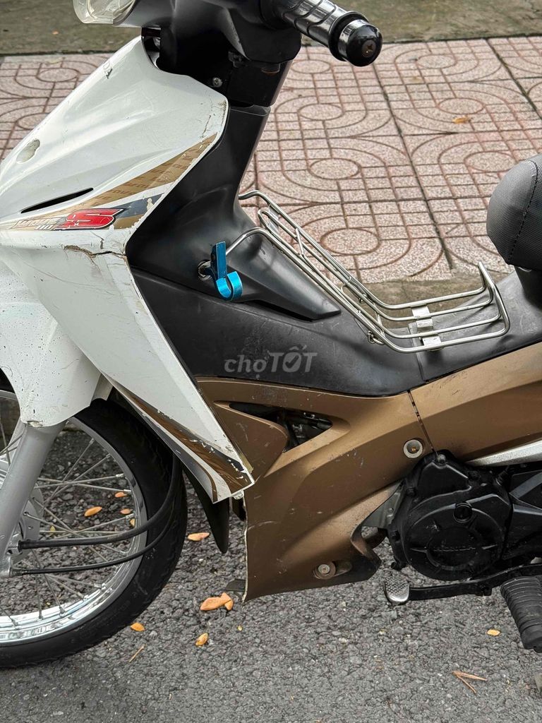 Хонда Вейв S110 Белая