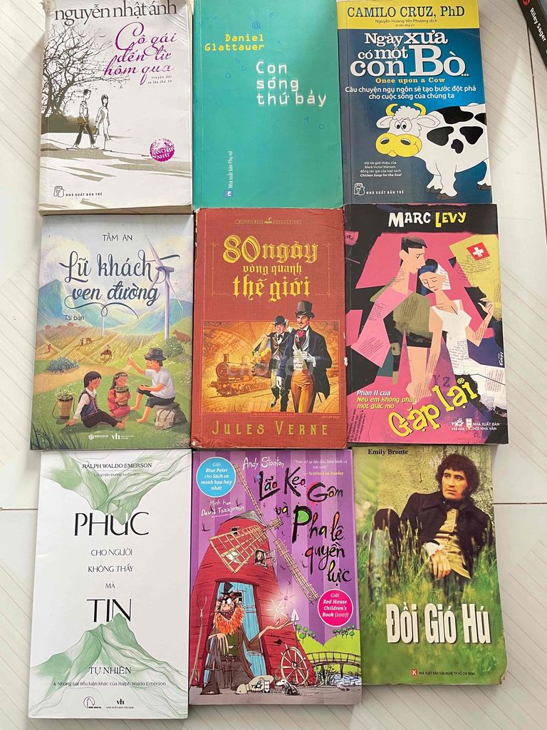 9 cuốn văn học. Mua bán Sách tại Huyện Lấp Vò Đồng Tháp được đăng bởi Chơn Trần hình 1