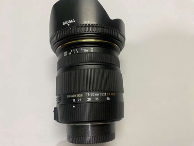 Sigma 17-50 f2.8 OS HSM cho Nikon.