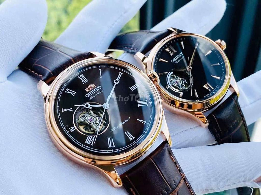 Đồng hồ cặp Orient FAG00001T0 Dây da. Mua bán Đồng hồ tại Quận Hải Châu Đà Nẵng được đăng bởi Lorencia Xách Tay hình 1
