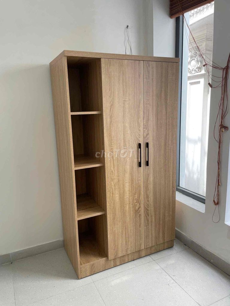 tủ quần áo gỗ MDF phủ melamine lõi xanh chống ẩm. Mua bán Tủ, kệ gia đình tại Quận Gò Vấp Tp Hồ Chí Minh được đăng bởi TUẤN hình 1