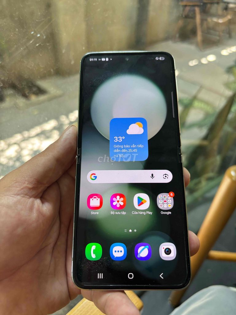Samsung Galaxy Z Flip5 512GB Xanh bạc hà. Mua bán Điện thoại tại Thành phố Biên Hòa Đồng Nai được đăng bởi nghia hình 1