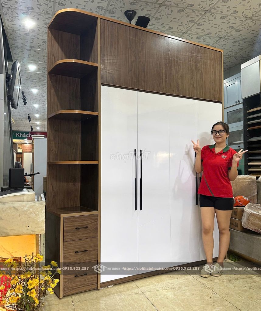 Tủ nhựa mẫu siêu hot, sẵn hàng tại showroom