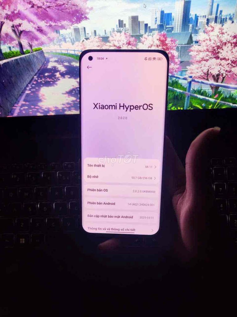 Xiaomi 11 8GB/256GB Mới keng. Mua bán Điện thoại tại Quận 11 Tp Hồ Chí Minh được đăng bởi Lê Minh hình 1