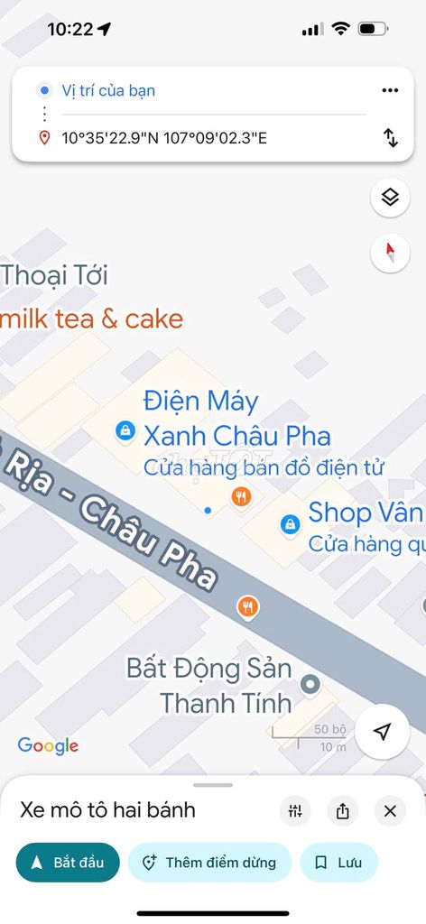 SỞ HỮU LÔ ĐẤT DT 5.145,3M2, THỔ CƯ 100M2, GIÁ *** XÃ CHÂU PHA. Mua bán Đất tại Thị xã Phú Mỹ Bà Rịa - Vũng Tàu được đăng bởi Family hình 8